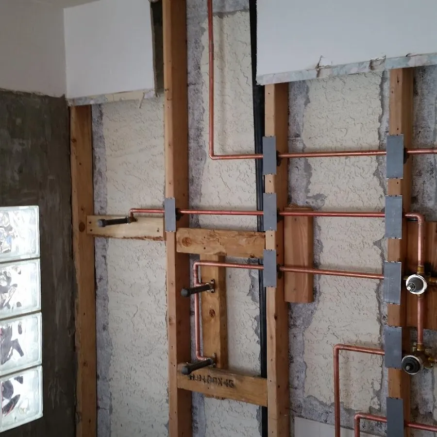 Copper pipe installation for Burst Pipe Repair in Durham